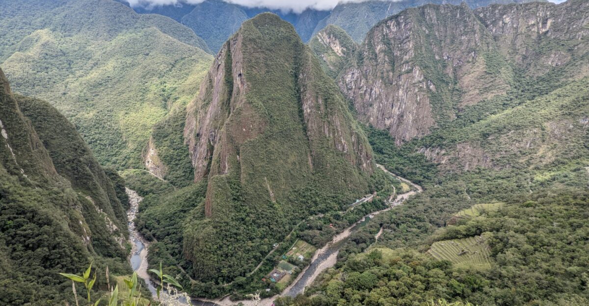 a river running through a valley