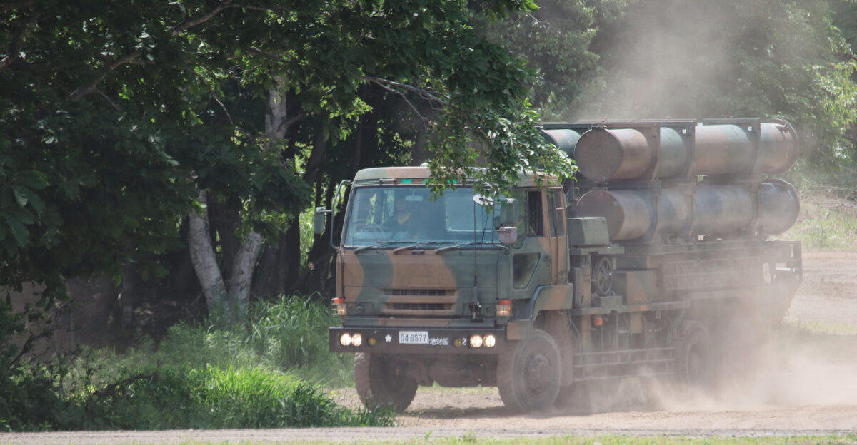 SSM-1 Type 88 surface to ship missile Japan Ground Self-Defense Force