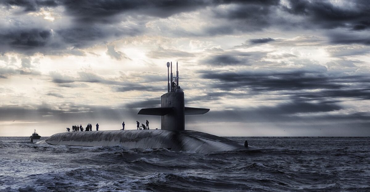 submarine sea silhouette nature sub watercraft ocean water navy gloomy dark