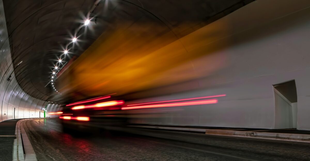 time lapse photography of cars on road during night time