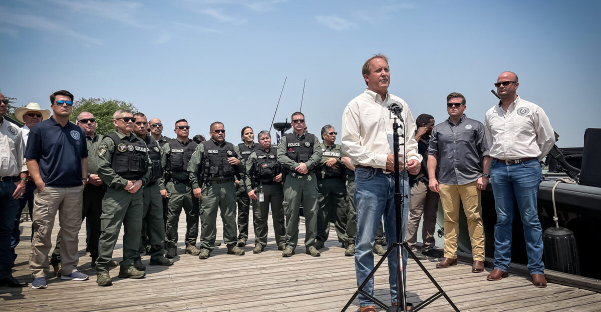 Paxton Defends Border and Fights Human Trafficking as Biden