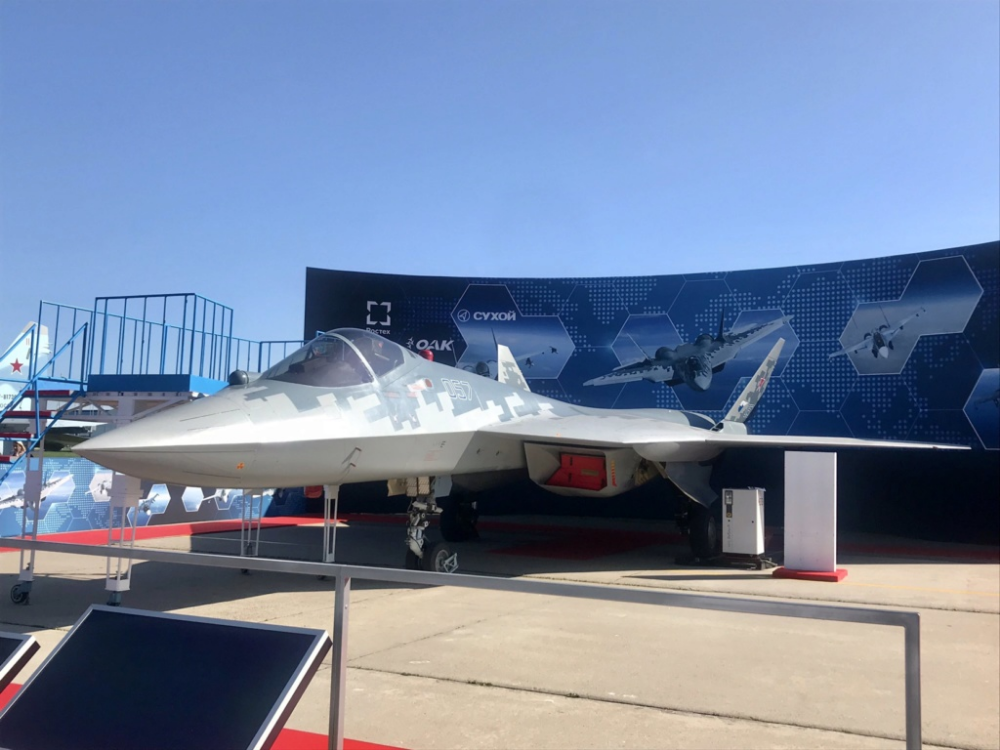 Sukhoi Su-57E by Norman Lucas