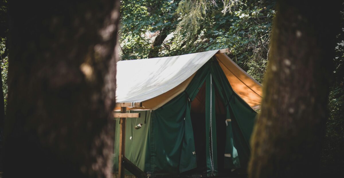 green tent