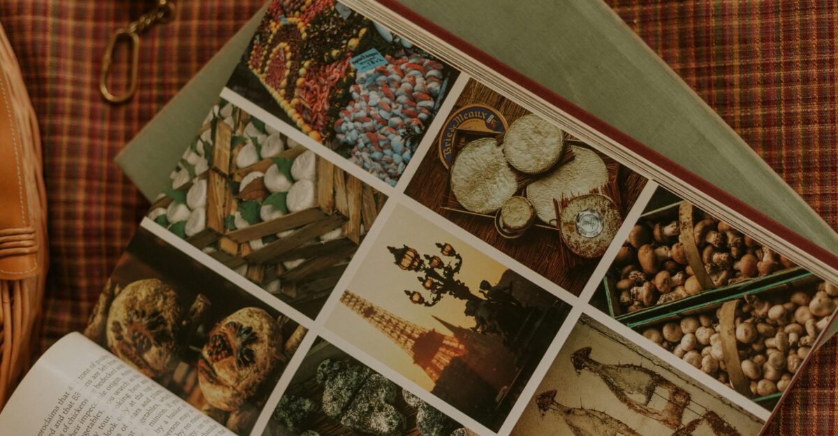 open page of book