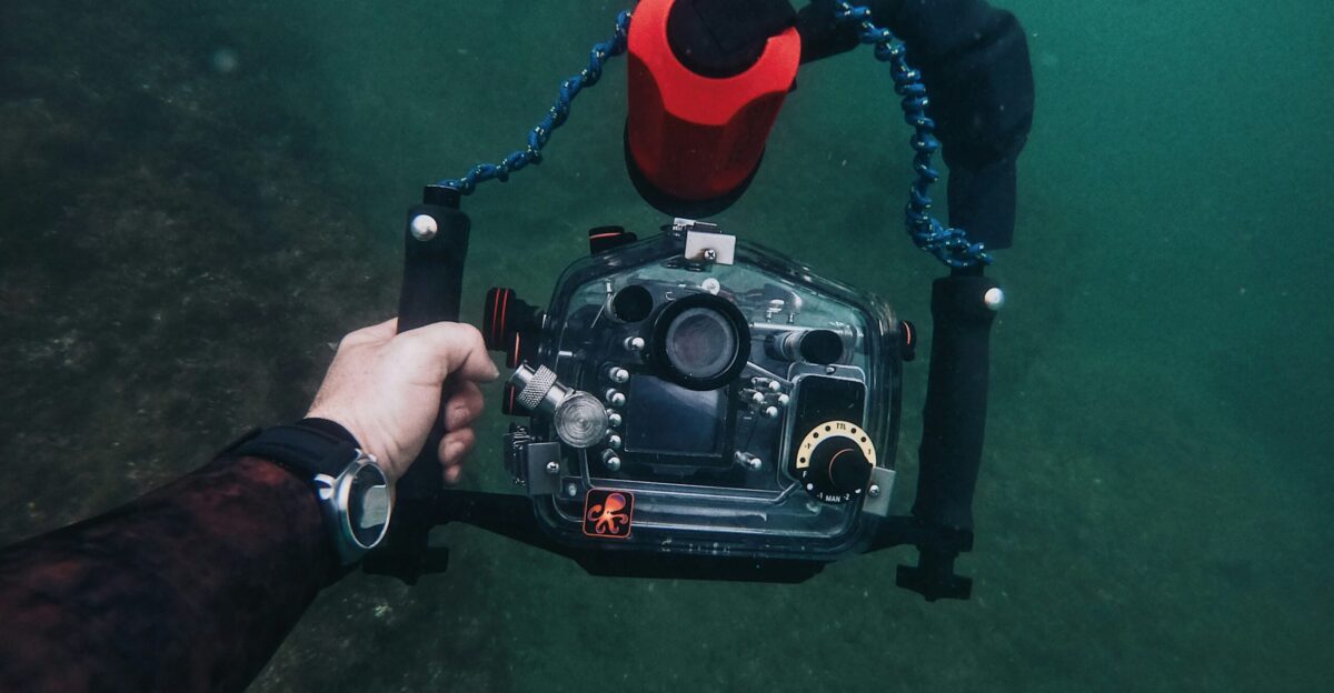 person holding black dslr camera