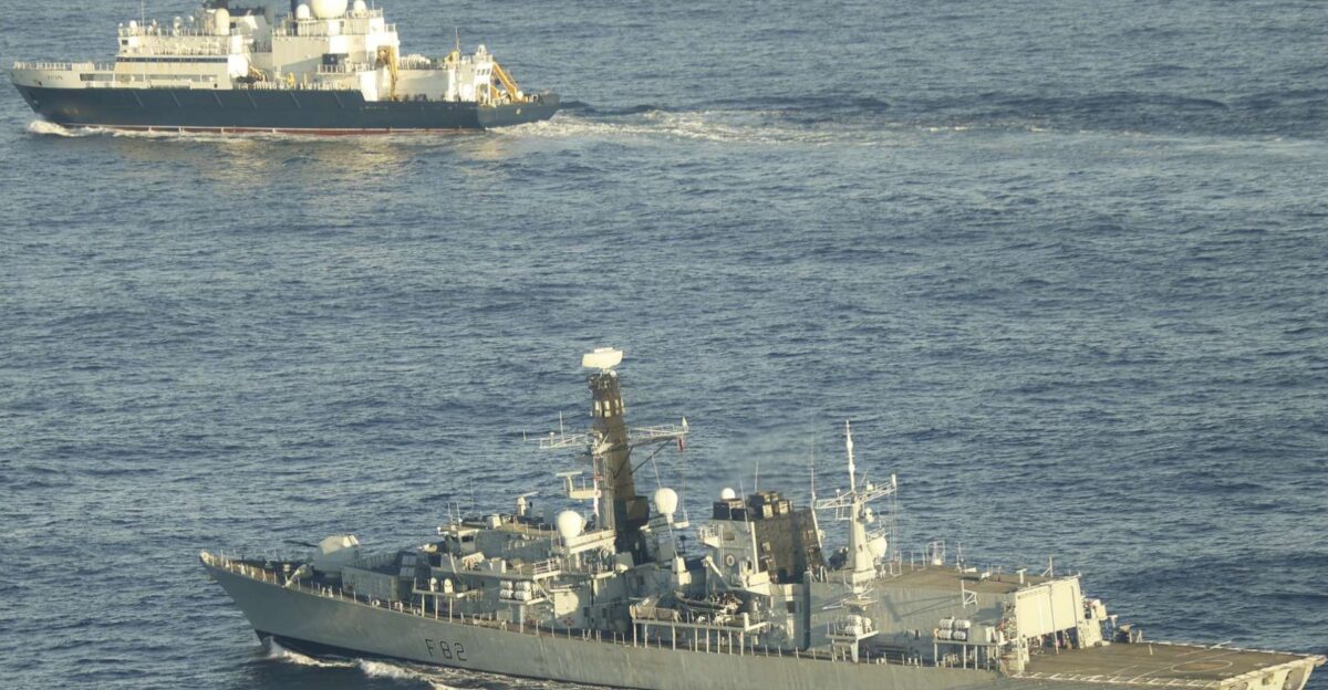Royal Navy Confronts Russian Ship in Channel as UK Strengthens